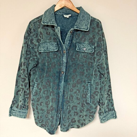 BiBi Vintage Washed Corduroy Oversize Jacket - Picture 2 of 9